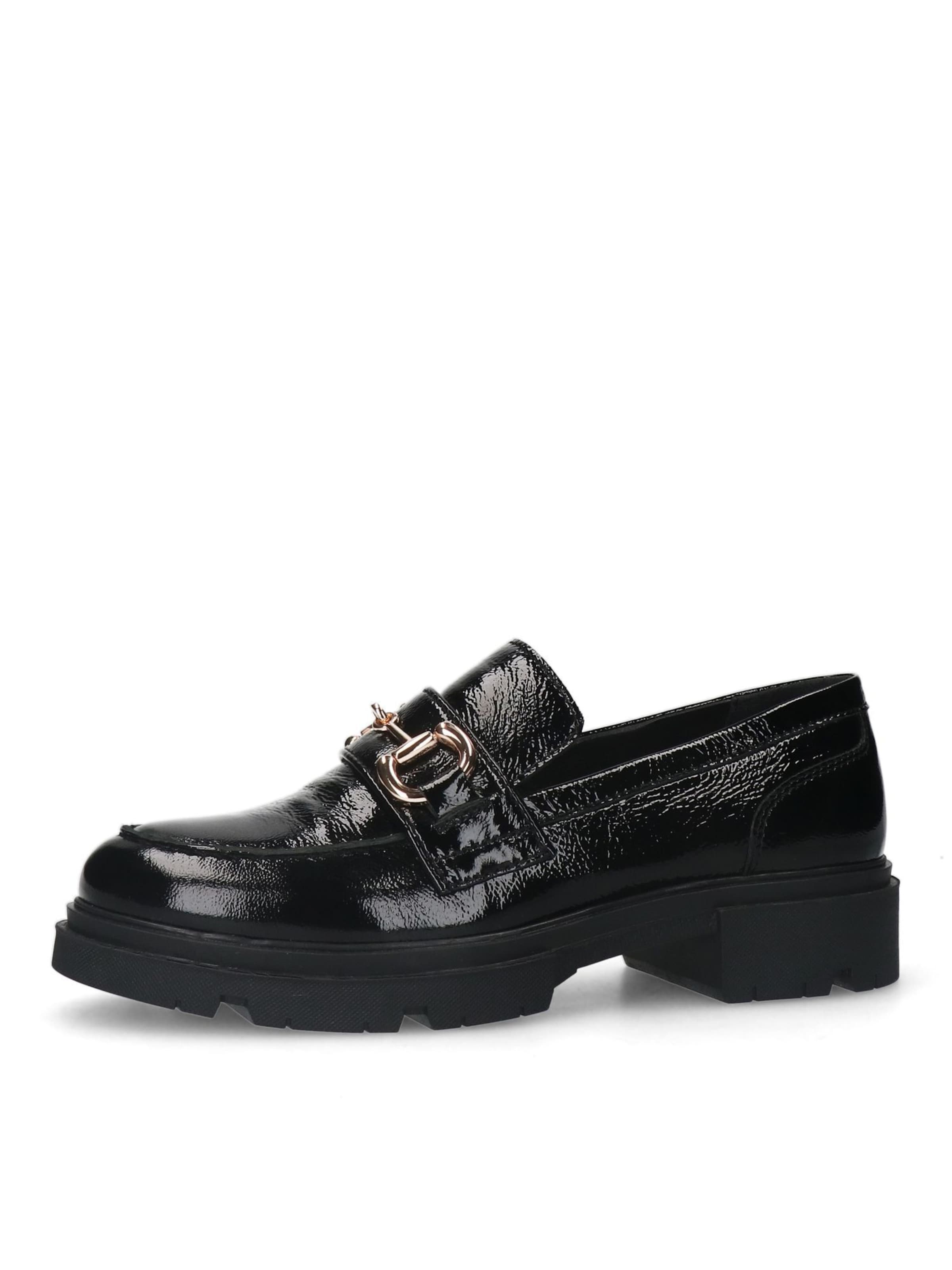 Chaussure basse MANFIELD en noir : devant