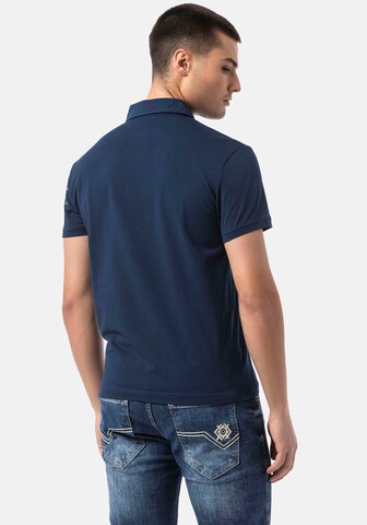 CIPO & BAXX Poloshirt in Blau