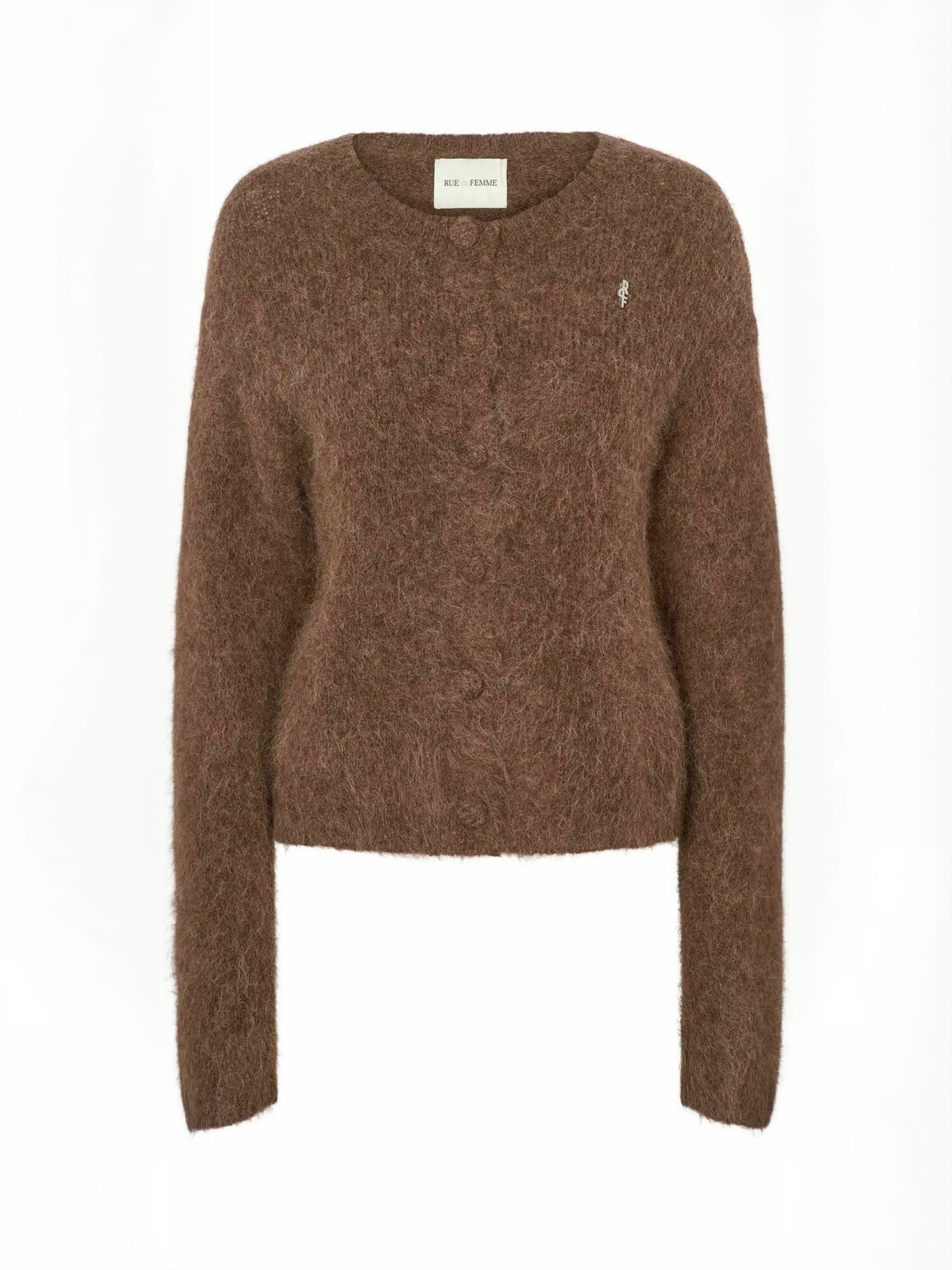 RUE de FEMME Pullover ' Petra ' em L em chocolate, Vista do artigo