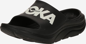 melns HOKA Ādas čības 'ORA': no priekšpuses