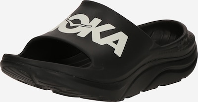 HOKA Natikače s potpeticom 'ORA' u crna / bijela, Pregled proizvoda