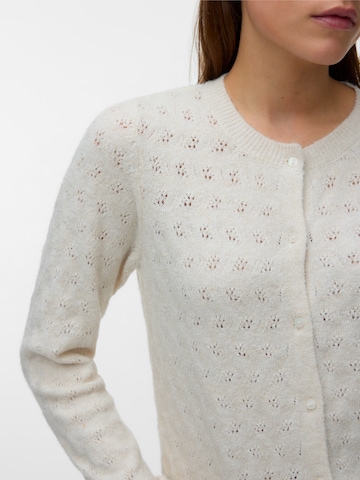 VERO MODA Kardigán 'VMDOFFY' - bézs