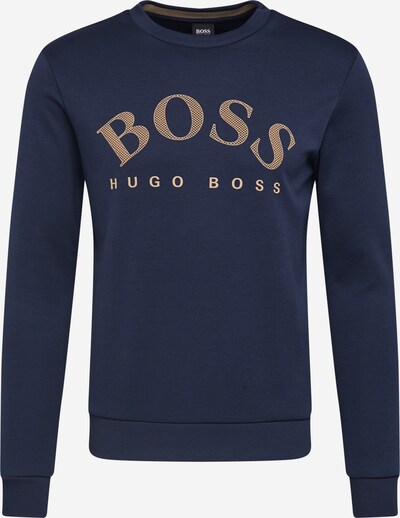 BOSS ATHLEISURE Mikina 'Salbo' - námořnická modř / zlatá, Produkt