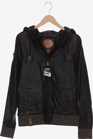 naketano Jacket & Coat in XL in Black: front