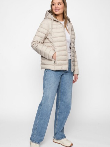 Covered Winterjas 'Nala' in Beige