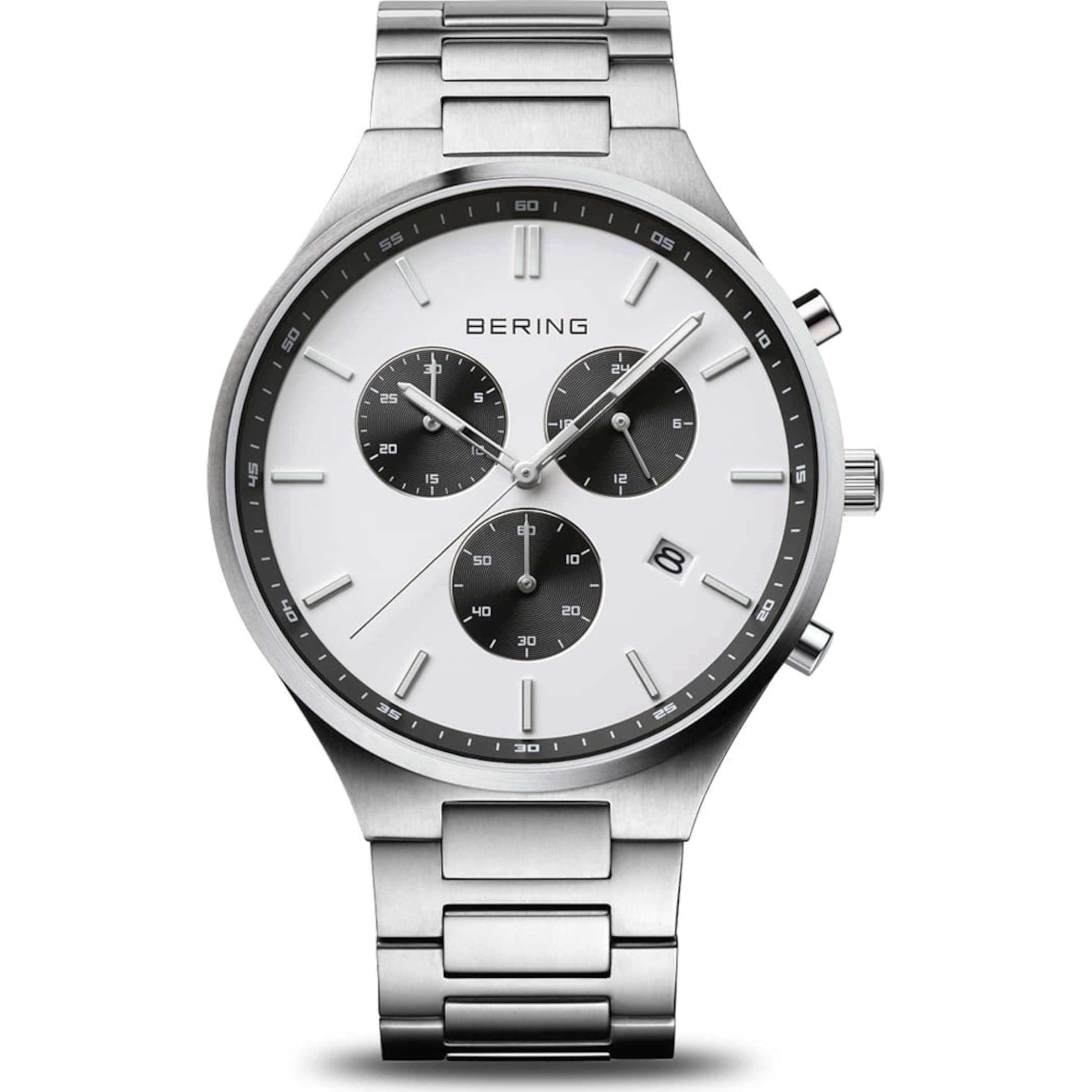 BERING Analoog horloge 'Titan' in de kleur Zwart / Zilver, Productweergave