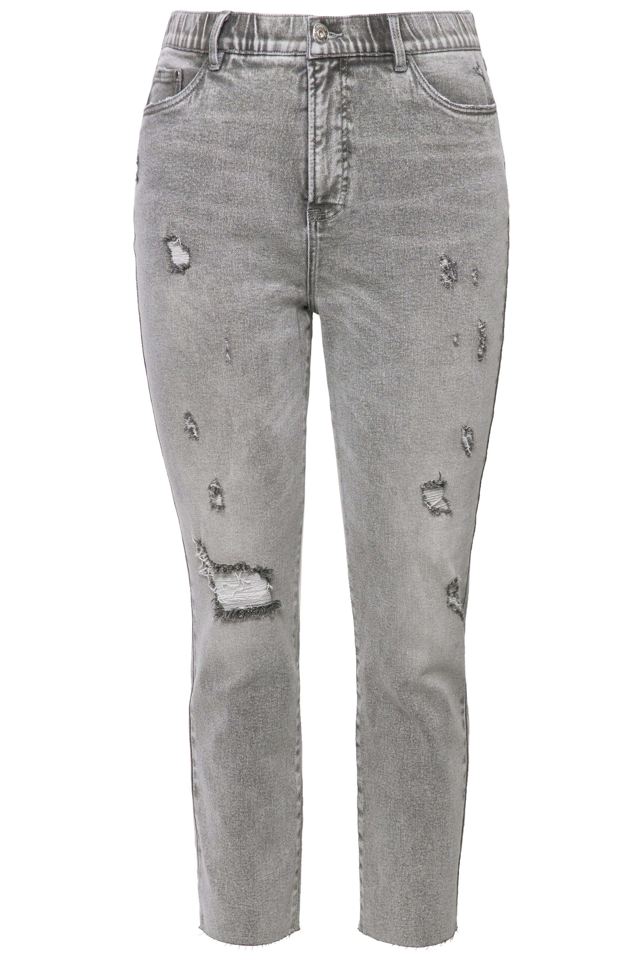 Studio Untold Regular Jeans in Grijs: voorkant