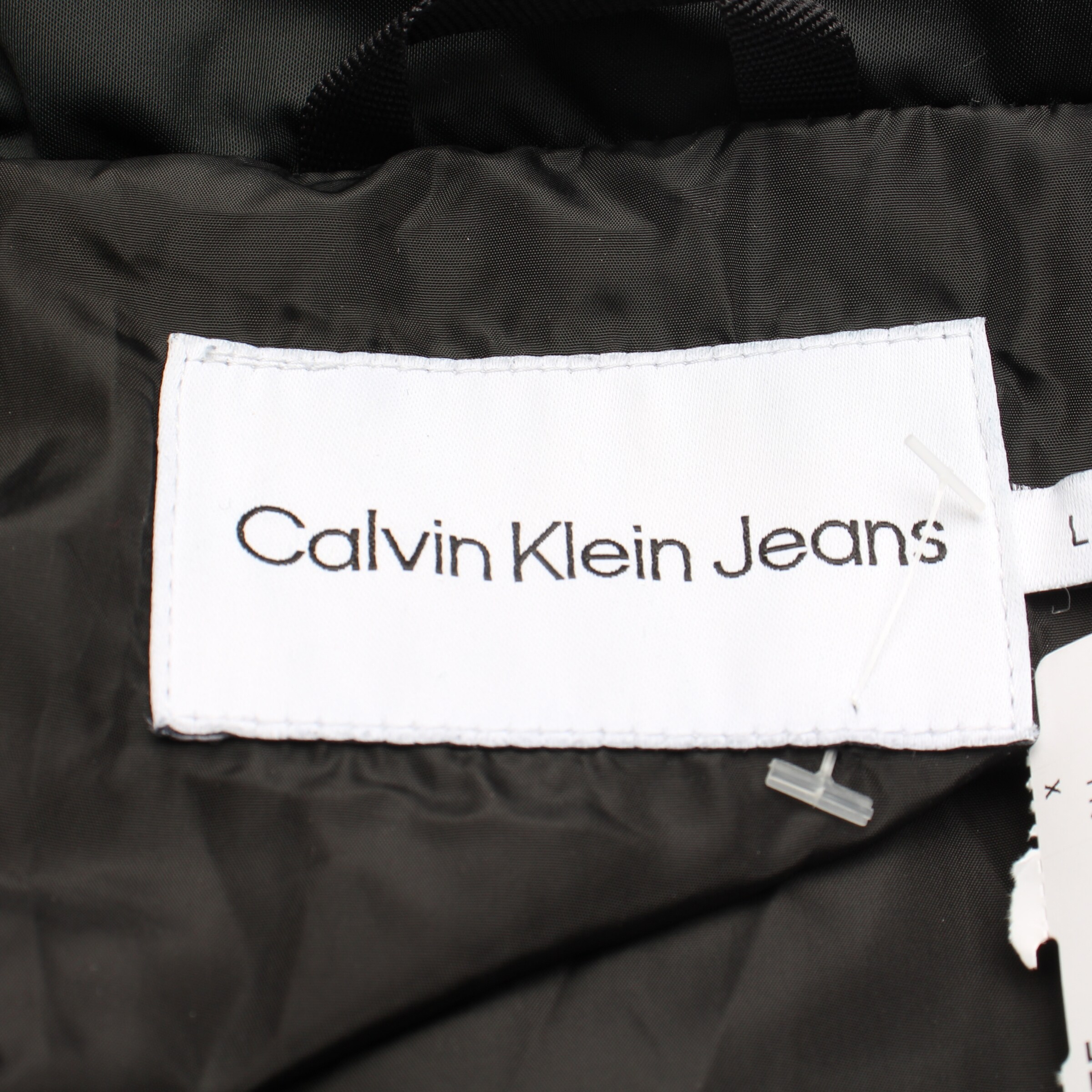 Calvin Klein Jacket & Coat in L in Black