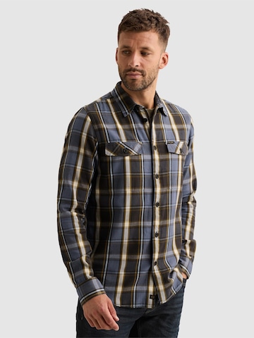 Regular fit Camicia 'Shirt with lumberjack check pattern and herringbone texture' di PME Legend in lilla