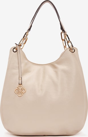 Sac bandoulière Derimod en beige : devant