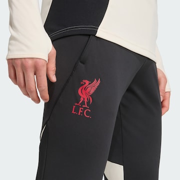 ADIDAS PERFORMANCE Скинни Спортивные штаны 'Liverpool FC Tiro 25 Competition Training' в Черный