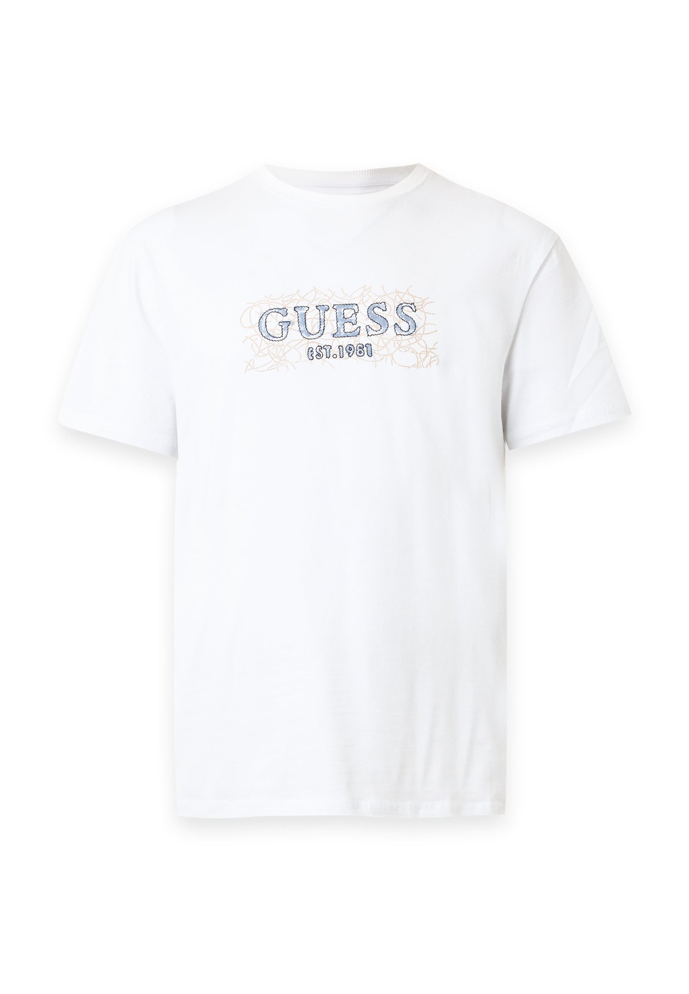 Maglietta di GUESS in bianco: frontale