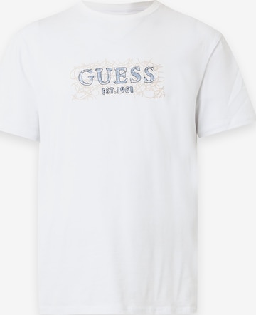 Maglietta di GUESS in bianco: frontale