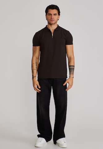 T-Shirt SikSilk en marron