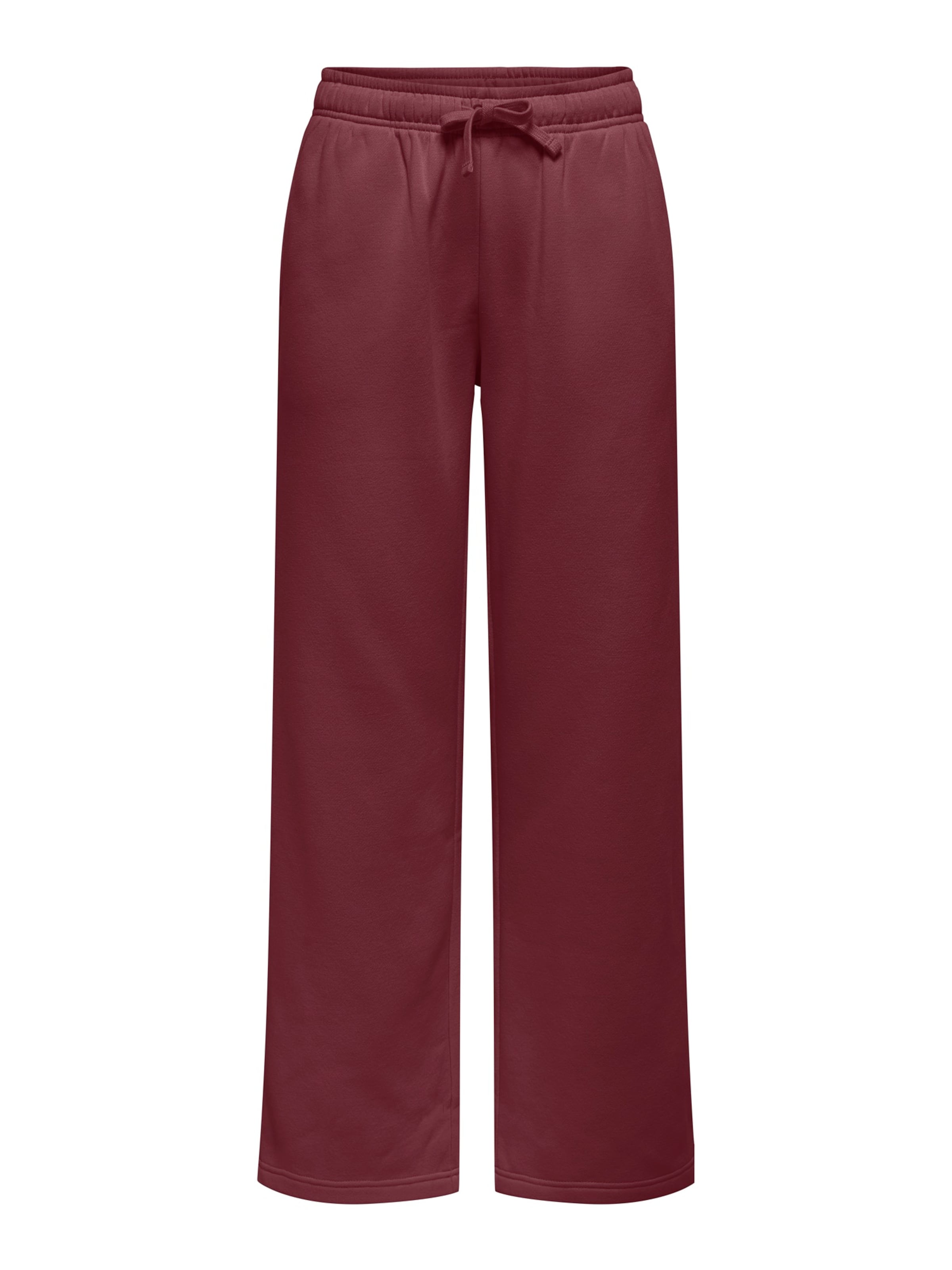 ONLY Püksid 'ONLBest', värv punane: eest vaates