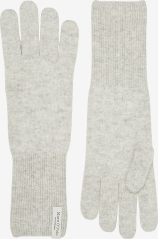 Marc O'Polo Full Finger Gloves in Grey: front