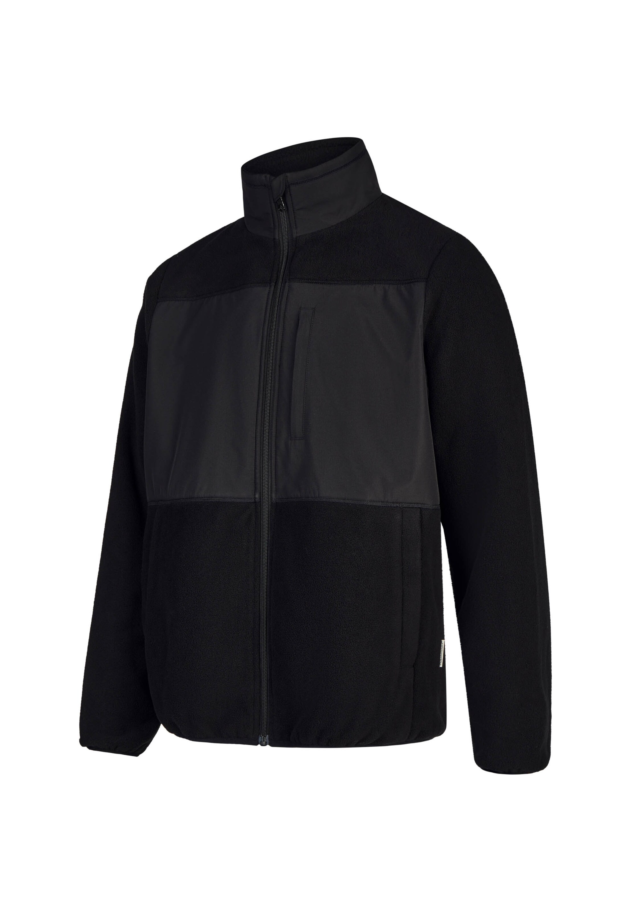 Cleptomanicx Fleece jas in Zwart