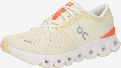 Bėgimo batai 'CloudX4' iš On, spalva – kremo / pilka / oranžinė, Prekių apžvalga