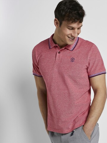 TOM TAILOR Poloshirt in Rot