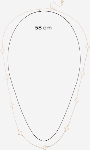 ALDO Necklace 'JAVALAERAEN' in Gold