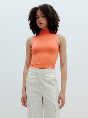 EDITED Top 'Kaori' in Orange: predná strana