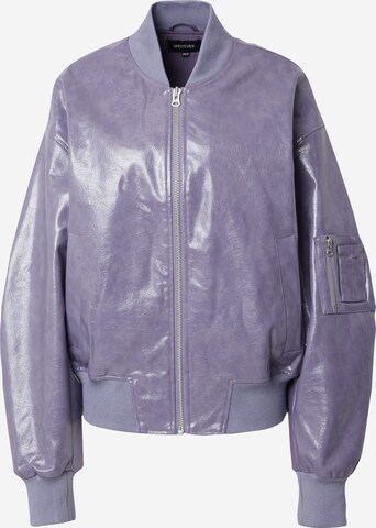 MEOTINE Between-Season Jacket 'BIANCA' in Purple: front