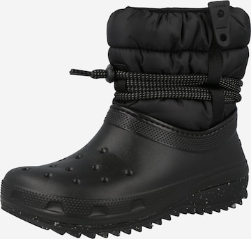 Crocs Snow Boots in Black: front