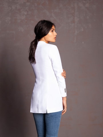 Blazer 'White Linen Jacket' di Vulto in bianco