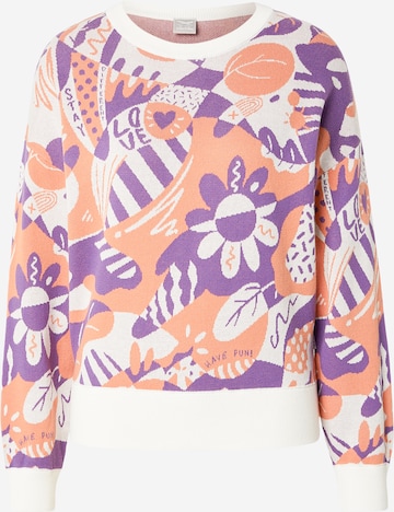 Pulover 'Tilda' de la Iriedaily pe alb: față