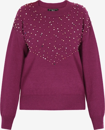 faina Trui in Lila: voorkant