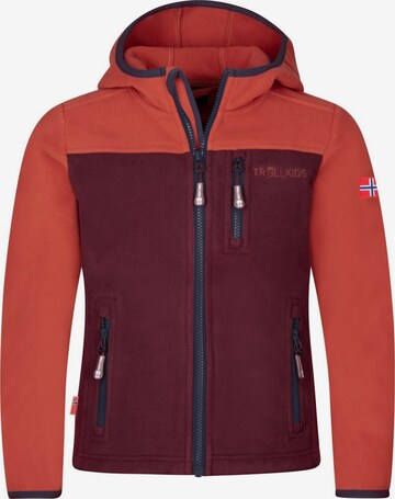 TROLLKIDS Fleecejacke in Rot: Vorderseite