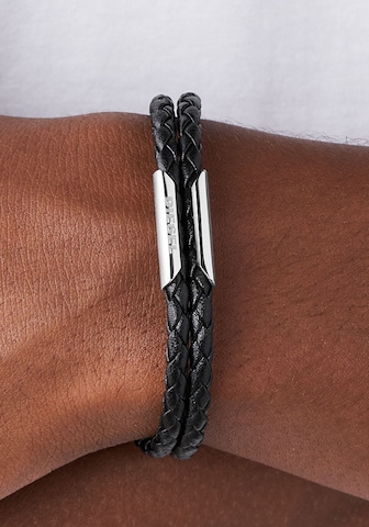 Bracelet DIESEL en noir : devant