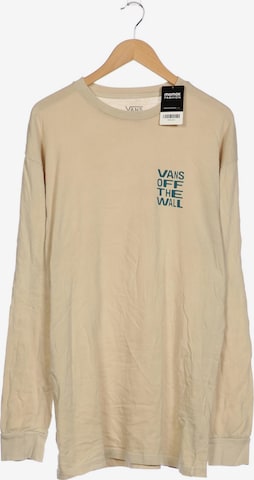 VANS Langarmshirt L in Beige: Vorderseite