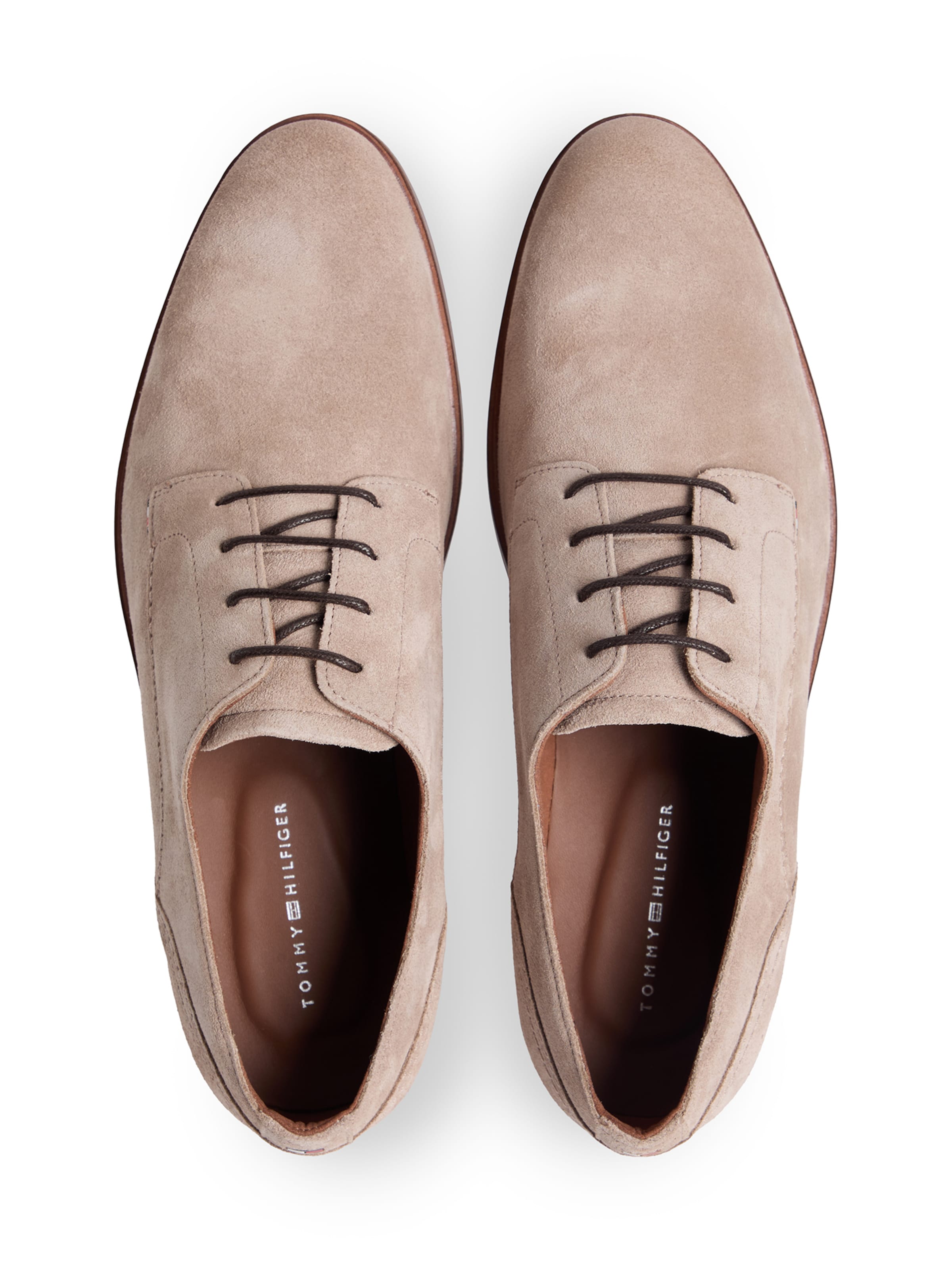 Chaussure à lacets TOMMY HILFIGER en beige