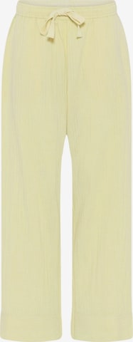 CCDK Copenhagen Pyjamahousut 'Nicola' värissä keltainen: etupuoli