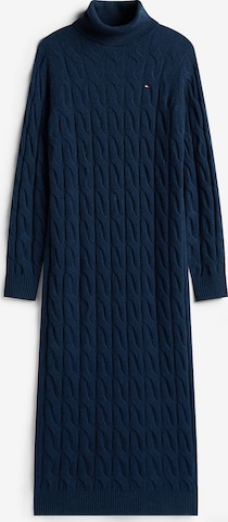 TOMMY HILFIGERPletena haljina - plava boja: prednji dio