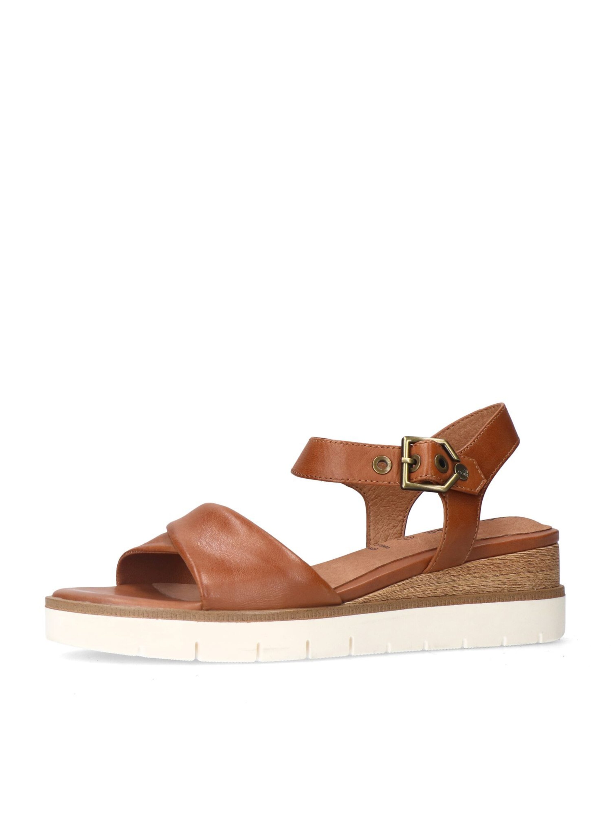 Sandales no stress en marron : devant