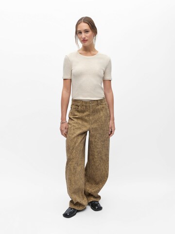 OBJECT Baggy Jeans in Beige