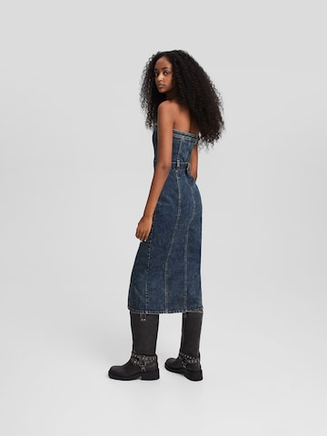 Bershka Jurk in Blauw