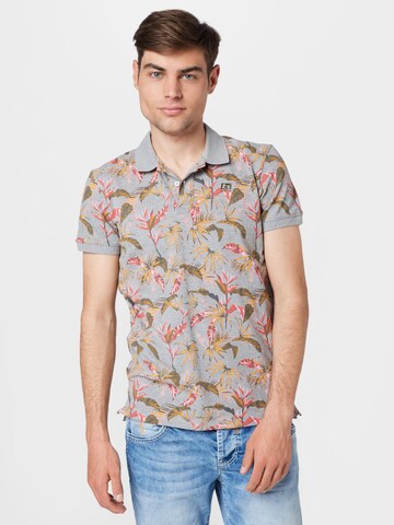 BLEND Poloshirt in Grau: Vorderseite