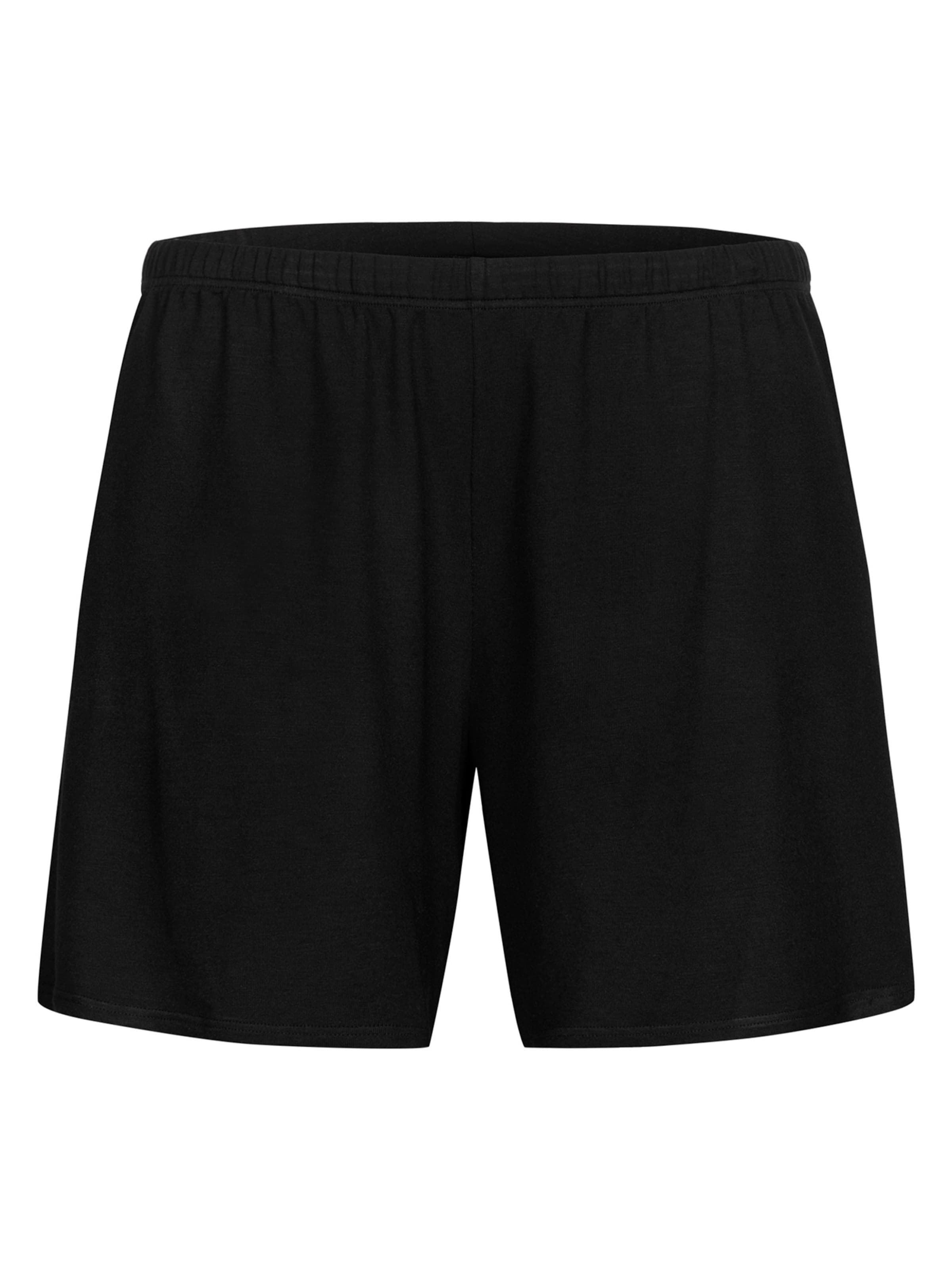 Pantalon de pyjama 'LIA' Erlich Textil en noir : devant