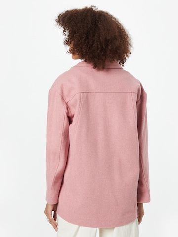 Manteau mi-saison Sisley en rose