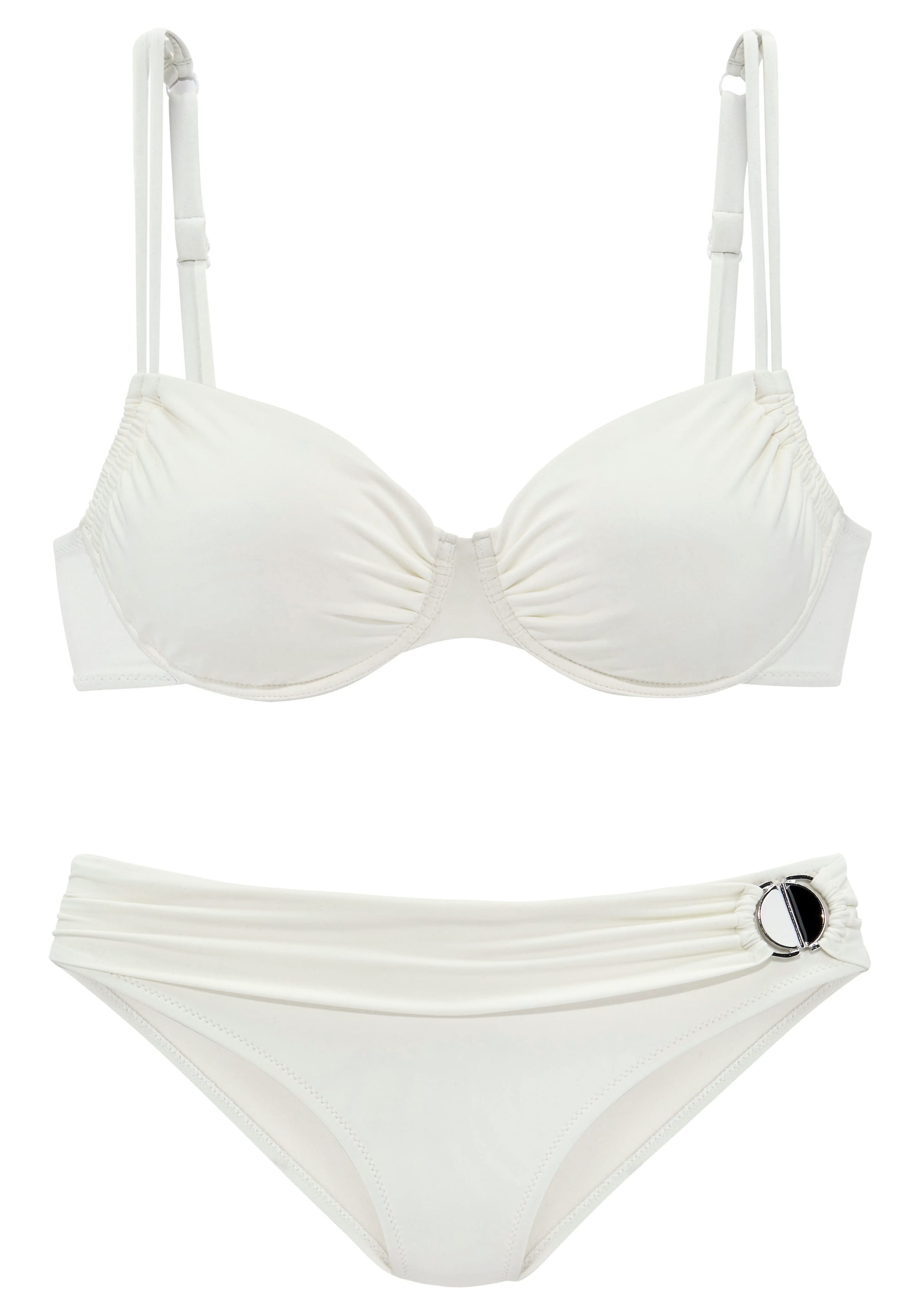 JETTE Бикини в Белый: спереди