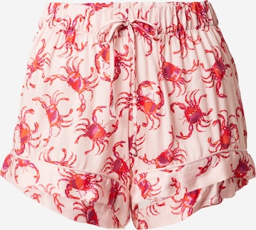 Hunkemöller Pajama Pants in Pink: front