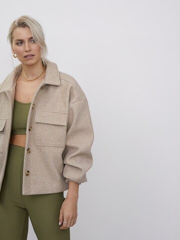 LeGer by Lena Gercke Between-Season Jacket 'Eva' in Beige: front