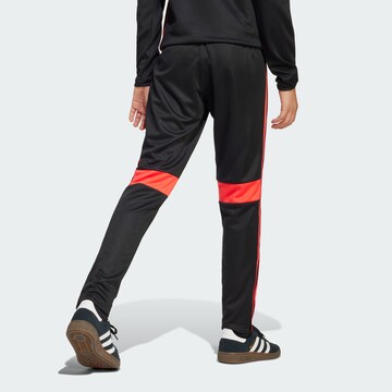 ADIDAS PERFORMANCE Tapered Sportbroek 'Tiro 25 Essentials' in Zwart