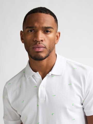 T-Shirt Petrol Industries en blanc