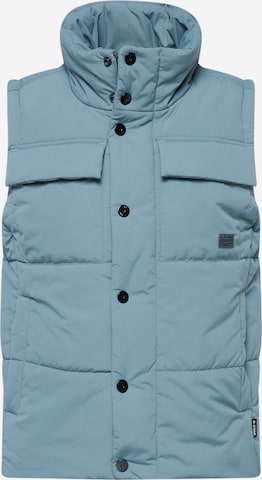 G-Star RAW Vest 'Foundation' in Blue: front