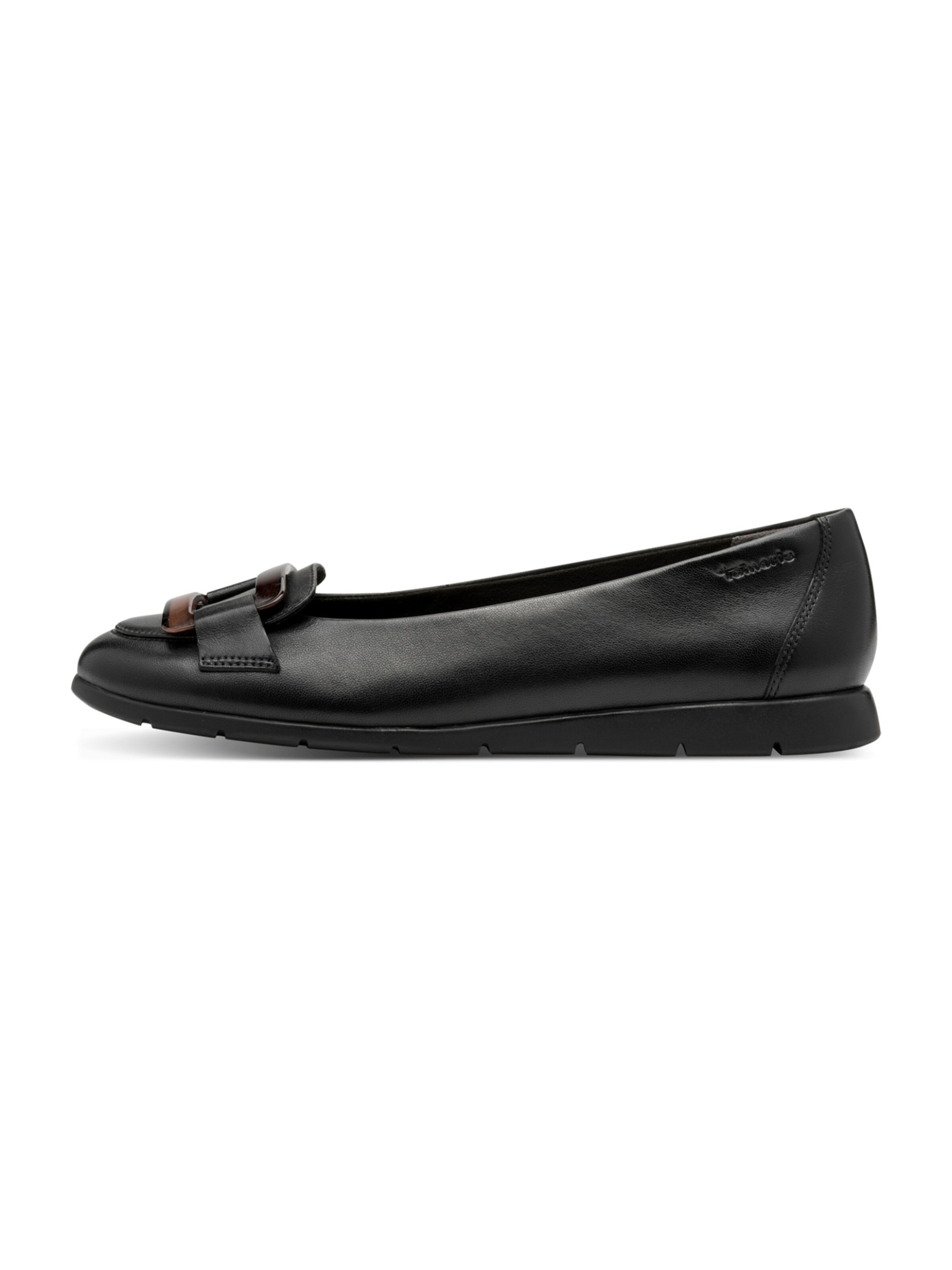 Tamaris Ballet Flats in Black