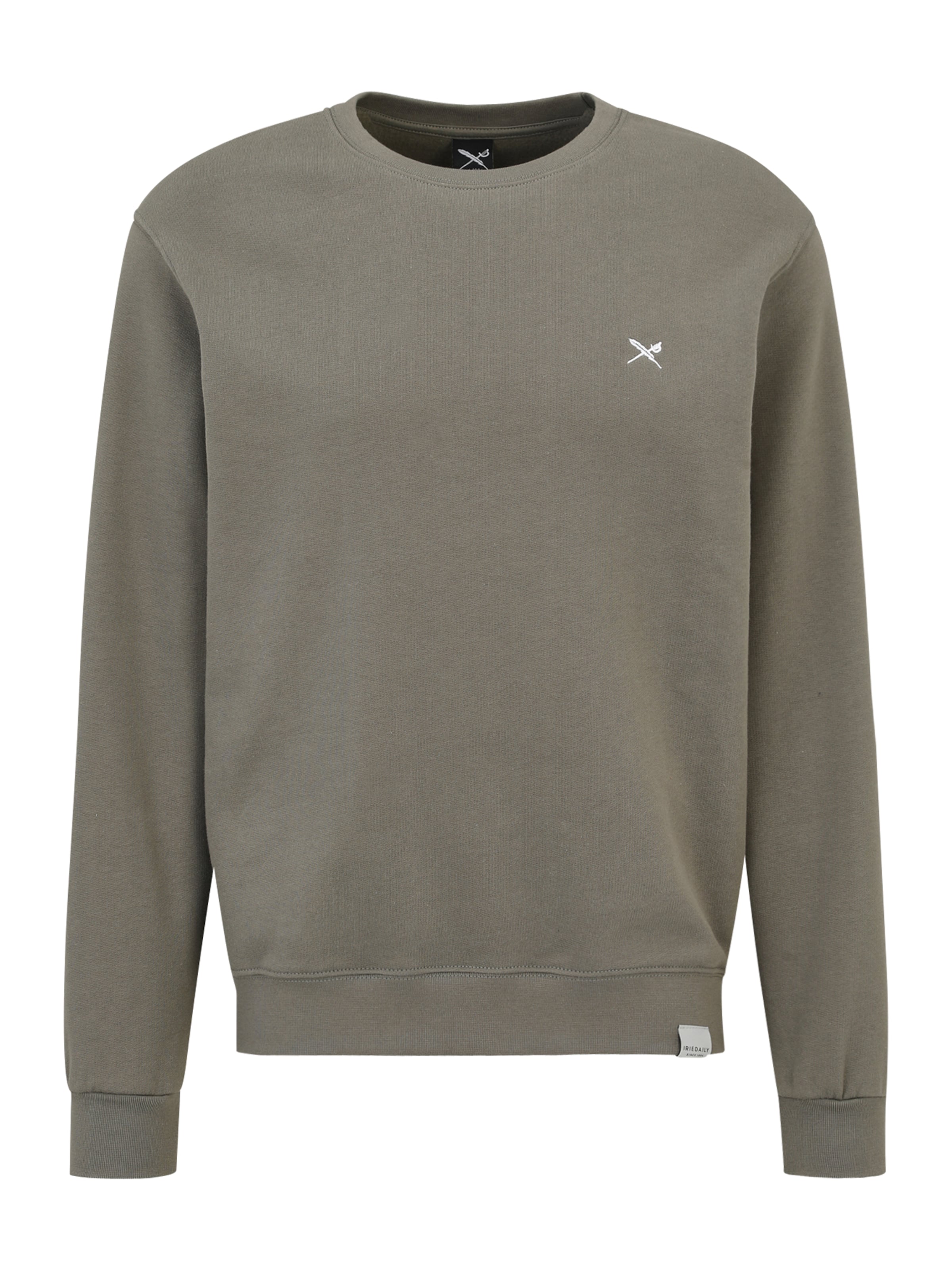 Iriedaily Свитшот 'Mini Flag 2' в Зеленый: спереди